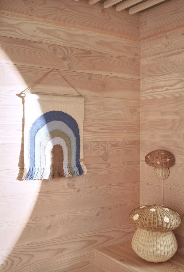 Tapiz De Pared Mini Blue Rainbow - Imagen 2