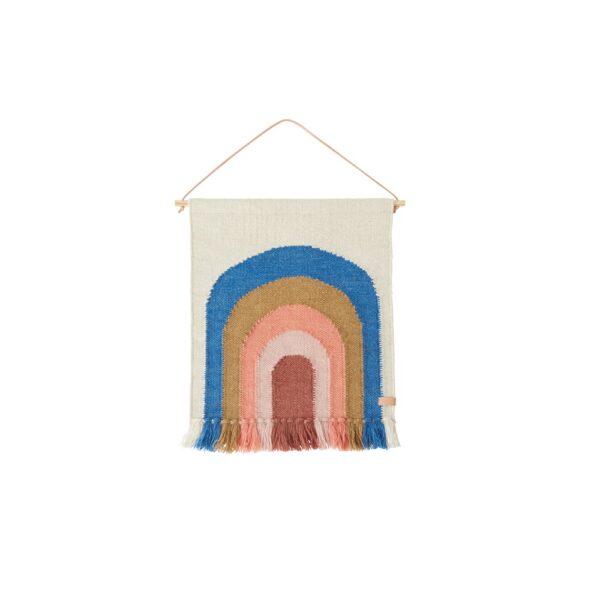 Tapiz De Pared Mini Blue Rainbow