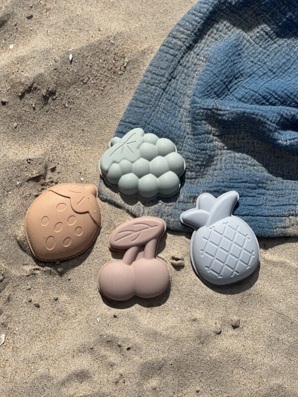 SET DE 4 MOLDES FRUITS - Imagen 2