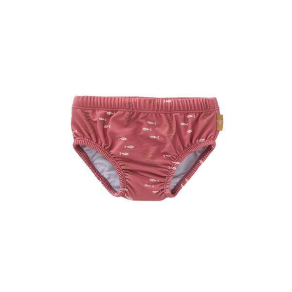 Bañador Pañal Océano Rojo 3-6 meses