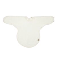 Babero Mangas con Puño Daisy White