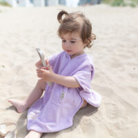 Poncho Silky Lillac - Imagen 5