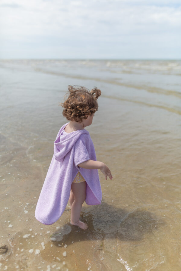 Poncho Silky Lillac - Imagen 2