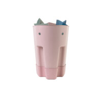 Cubo Juguetes de Baño Shnuggle- Blush Pink