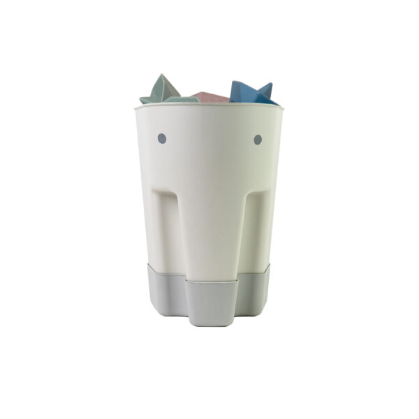 Cubo Juguetes de Baño Shnuggle- Grey