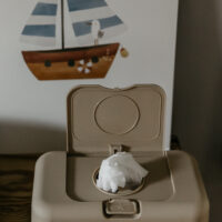 Dispensador de Toallitas Beige Barco - Imagen 2