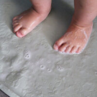 Alfombra de baño antideslizante Grey - Imagen 4