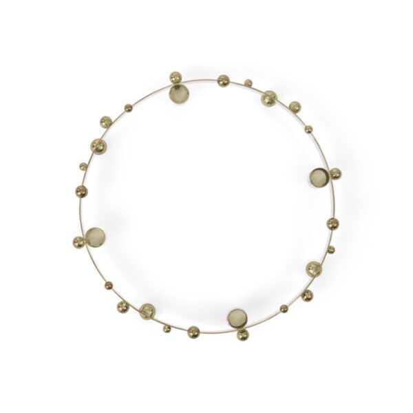 Candelabro Pearl Advent Brass - Imagen 4