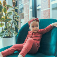 Pijama Manga Larga con Pies Rosewood - Imagen 2