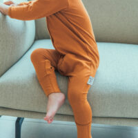 Pijama Manga Larga con Pies Inca Rust - Imagen 3