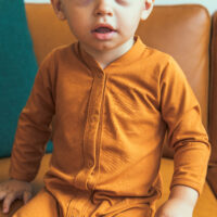 Pijama Manga Larga con Pies Inca Rust - Imagen 6