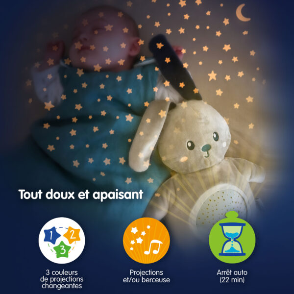 Proyector Peluche Conejito - Imagen 3