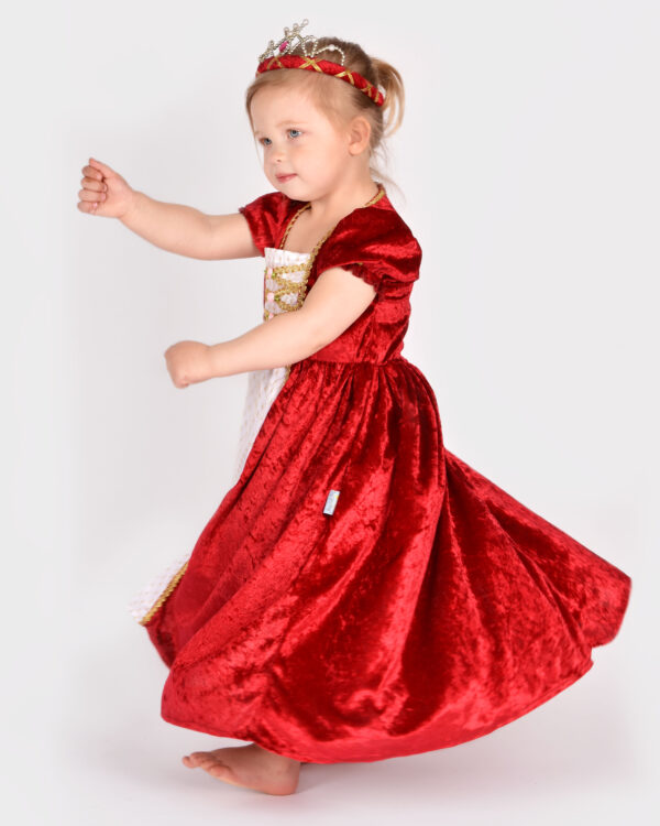 DISFRAZ PRINCESA ROJO - Imagen 2