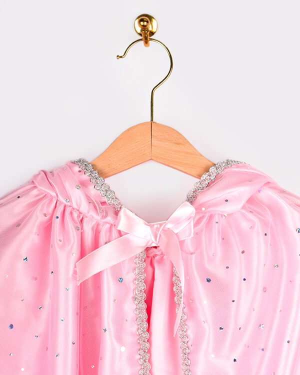 DISFRAZ CAPA PRINCESA ROSA - Imagen 3