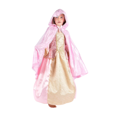 DISFRAZ CAPA PRINCESA ROSA