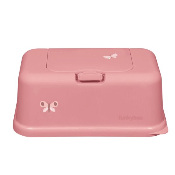 Dispensador de Toallitas Rosa Mariposa
