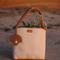 BOLSO DE PLAYA PREMIUM CAMEL - Imagen 4
