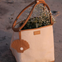 BOLSO DE PLAYA PREMIUM CAMEL - Imagen 5