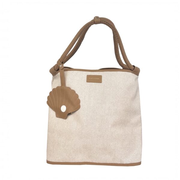 BOLSO DE PLAYA PREMIUM CAMEL