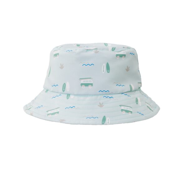 Gorrito Reversible Surf Azul