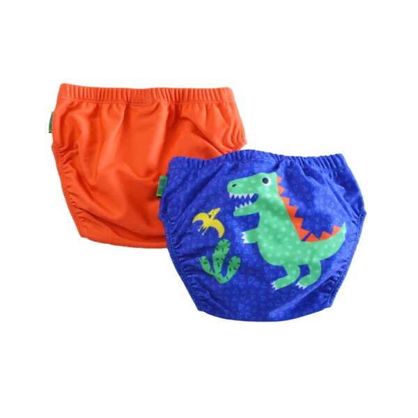 Bañador Pañal Pack2 Dinosaurio