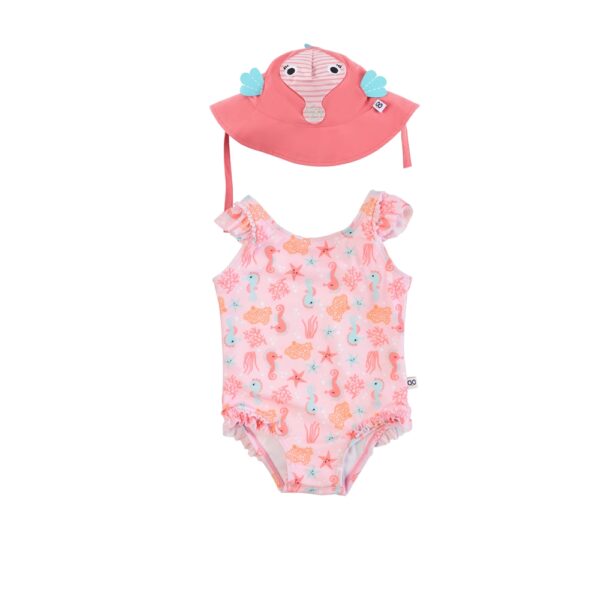 Bañador + Gorro Caballito de Mar
