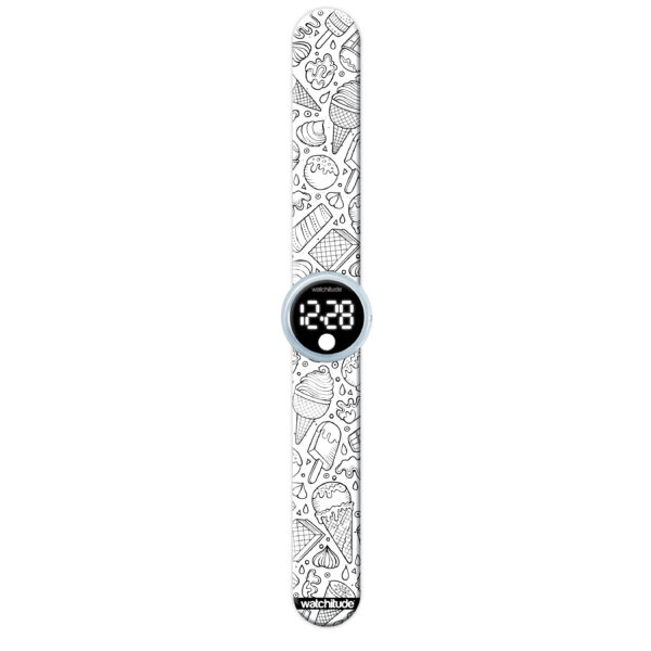 RELOJ COLOREABLE HELADOS - Imagen 3