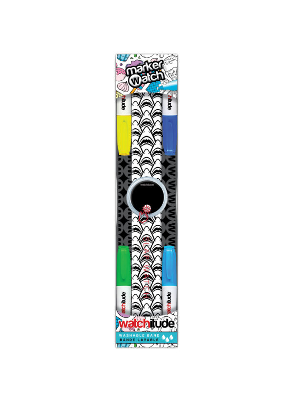 RELOJ COLOREABLE TIBURONES - Imagen 5