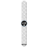 RELOJ COLOREABLE ARCOÍRIS - Imagen 2