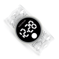 RELOJ COLOREABLE ARCOÍRIS - Imagen 3