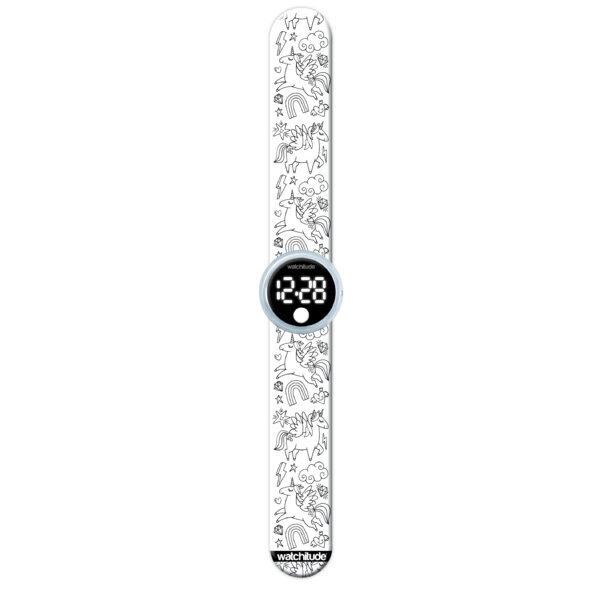 RELOJ COLOREABLE UNICORNIOS - Imagen 3