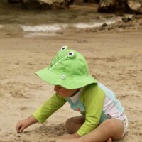 Set Bañador Pañal y Gorro Cocodrilo - Imagen 3