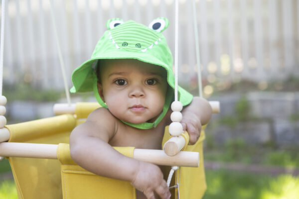Set Bañador Pañal y Gorro Cocodrilo - Imagen 2
