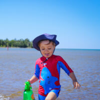 Bañador Suit Bebé Tiburón Azul - Imagen 3