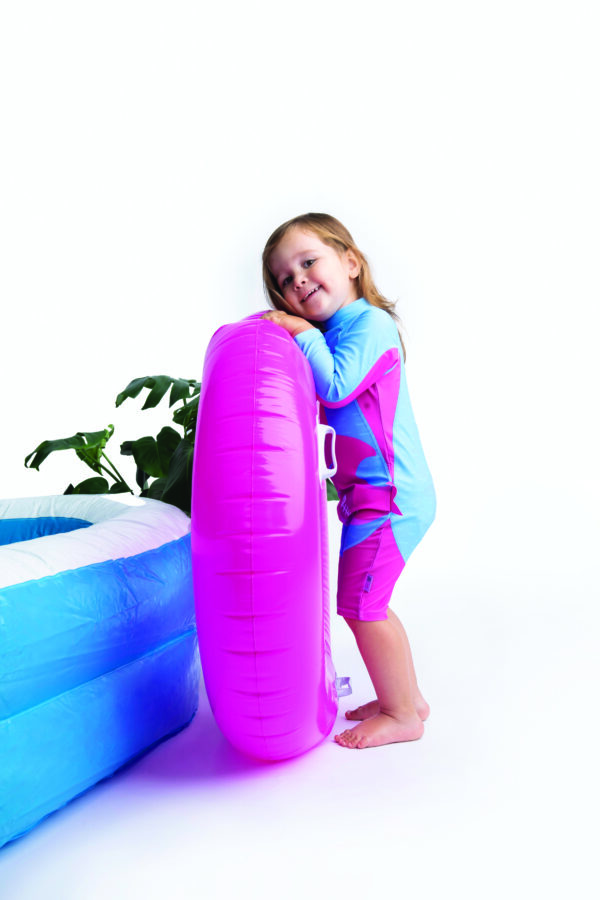 Bañador Suit Bebé Tiburón Rosa - Imagen 4