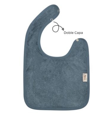 Babero Bebé Doble Marin