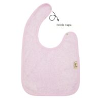 Babero Bebé Doble Silky Lilac