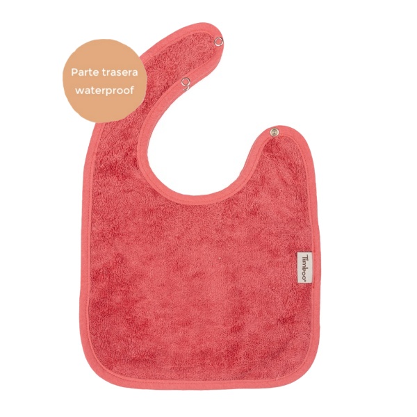 Babero Bebé Waterproof - RASPERRY ROSE