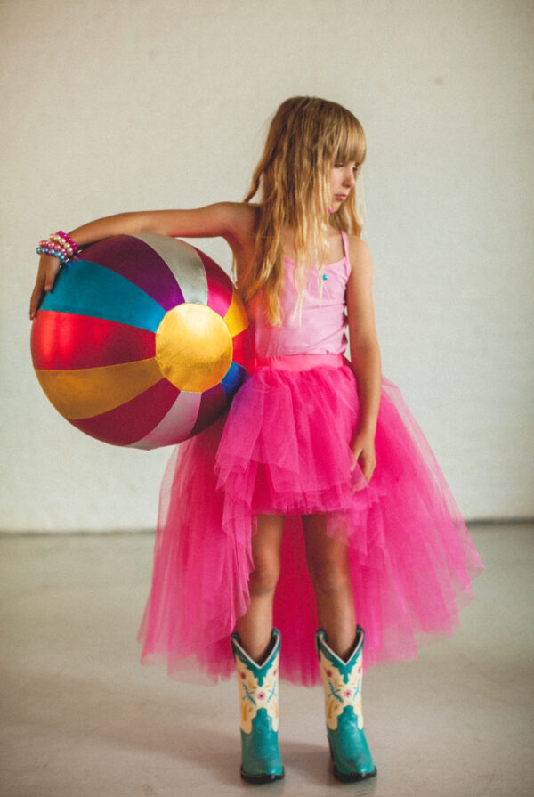 Pelota Tela Circo Multicolor - Imagen 4