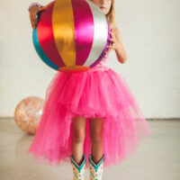 Pelota Tela Circo Multicolor - Imagen 2