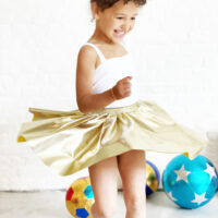 FALDA FUNKY DORADA - Imagen 5