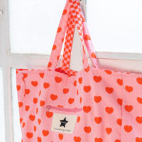 BOLSO REVERSIBLE CORAZONES - Imagen 2