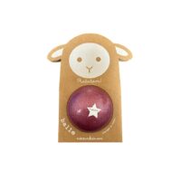 Pelota 10 cm Glitter Rosa
