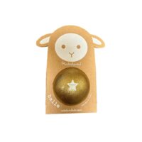 Pelota 10 cm Glitter Dorada