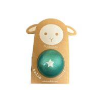 Pelota 10 cm Glitter Verde