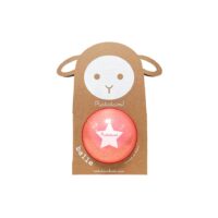 Pelota 10 cm Glitter Rosa Neón