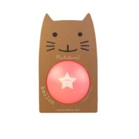 Pelota 15 cm Glitter Rosa Neón