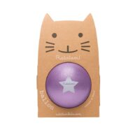 Pelota 15 cm Glitter Púrpura
