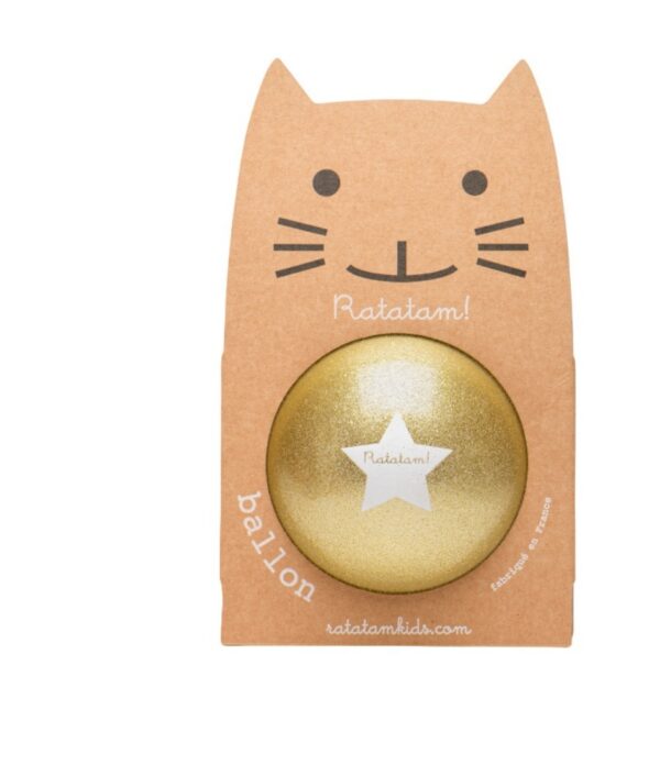 Pelota 22 cm Glitter Dorada