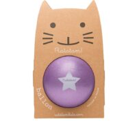 Pelota 22 cm Glitter Púrpura
